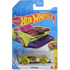 Hot Wheels Mad Manga, [Green] 159/250 Art Cars 10/10