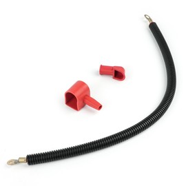 Lawn Mower Positive Battery Cable Compatible with John Deere Tractor X300 X300R X304 X320 X324 X340 X360 Select Series AM135733