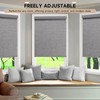 Dailyshades Blackout Roller Shades, Cordless Blinds with Valance, Window Shades