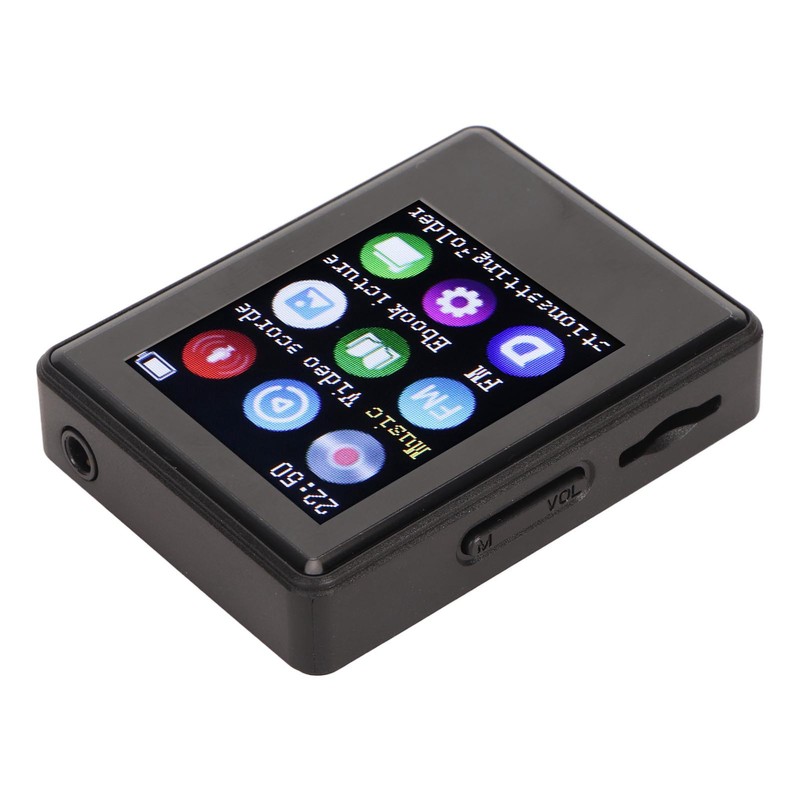 MP3 Player Bluetooth 5.0 1.77 Inch Screen HiFi Recording Electric