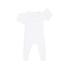 Bonds Baby Newbies Pointelle Cozysuit, White, 00000 (Premature)