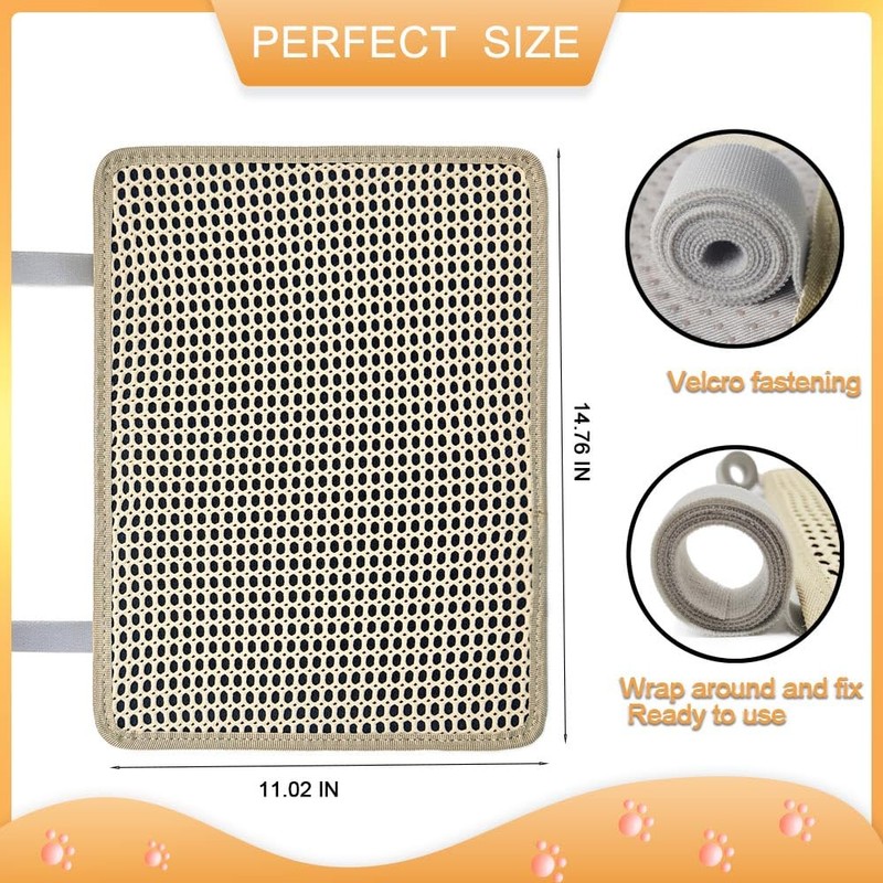 Cat Nail File Scratcher, Cat Scratch Pad Wrapped Around a