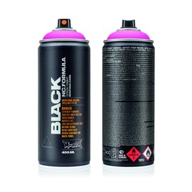 Montana Cans Montana BLACK 400ml Color, Power Pink Spray Paint