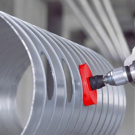 DEKTON DT45840 Downlight Installation Kit, 240 V, Black/Red, Set of 9 Pieces