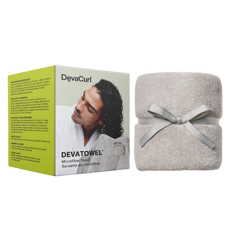 DevaCurl Toalla de Microfibra Anti-Frizz para el Cabello Secado Suave