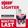 DJEEP Pocket Lighters, Tattoo Collection Textured Metallic, Unique Lighters, 4