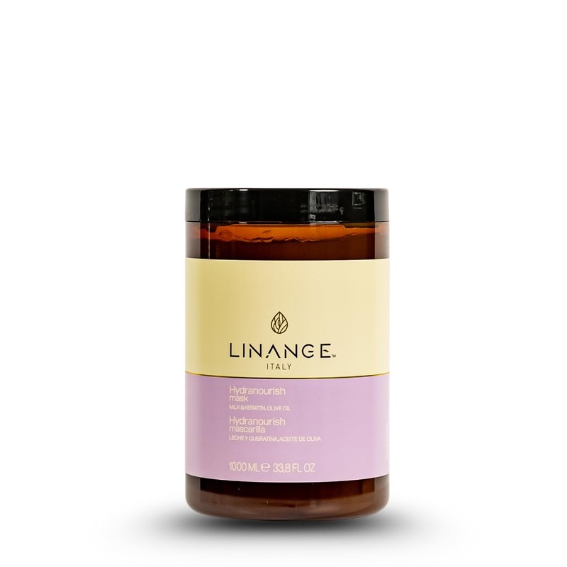 Hydranourish Shampoo (965ML), Mask (1000ML) Set ; Milk & Keratin,