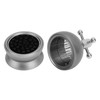Adjustable Coffee Distributor Food Grade Metal Rotating Handle Fixed Cover