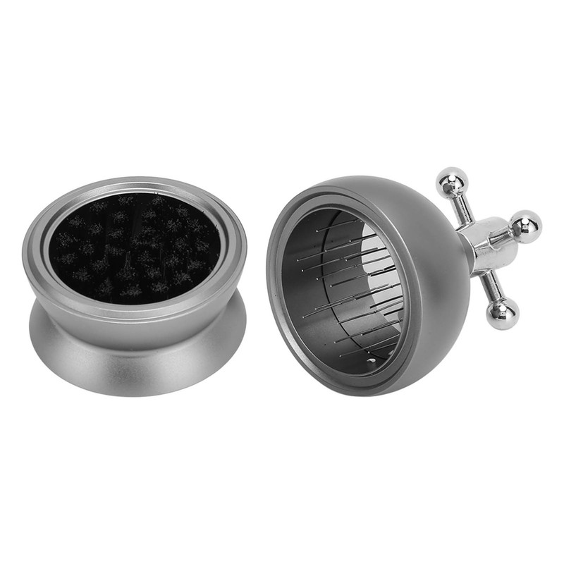 Adjustable Coffee Distributor Food Grade Metal Rotating Handle Fixed Cover