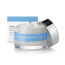 Cosmedica Skincare CREMA RESTAURADORA PARA OJOS. Hidrata, atenúa la flacidez y minimiza las líneas de expresión. Con Te verde y Vitamina E