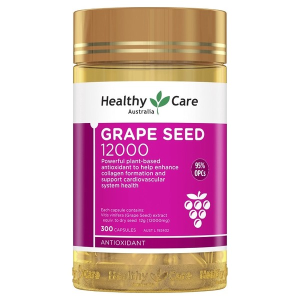 Healthy Care Grape Seed 12000 Cap X 300