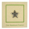 Jim Clift Design Believe Star Lapel Pin - 1 Count