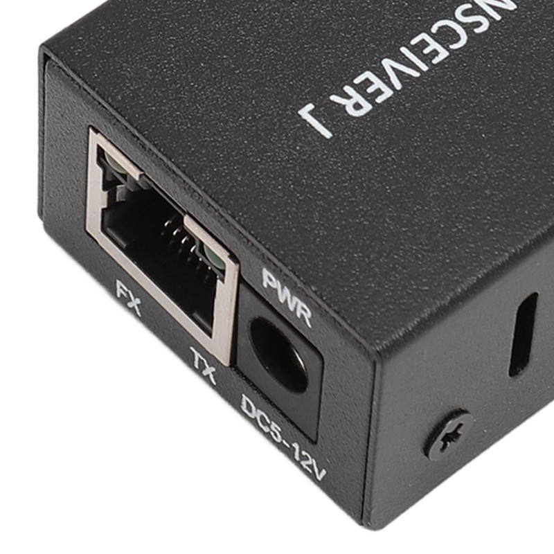 Fiber Optic Transceiver 2 Ports 10 100Mbps Self Adaptive Tx1310nm