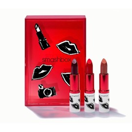 Smashbox Be Legendary Lipstick Trio Gift Set - 3 Full Size Lipsticks -New in Box