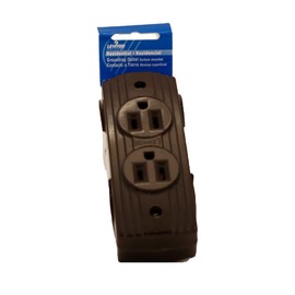 Leviton 15 Amp 125 Volt, Lev-O-Let Receptacle Duplex, 5238