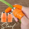 Fruit and Vegetable Picking Potted Plants Trim Silicone Thumb Knife
