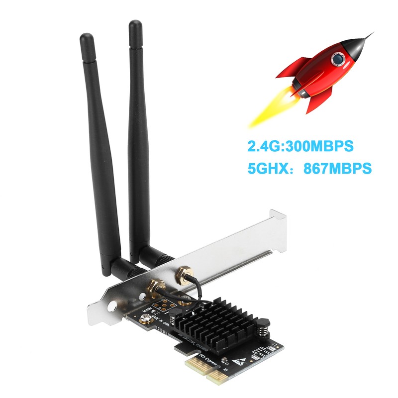 SU‑wie7265A 2.4G 5G Network Card IEEE802.11a/b/g/n/ac Dual Band Wireless WiFi