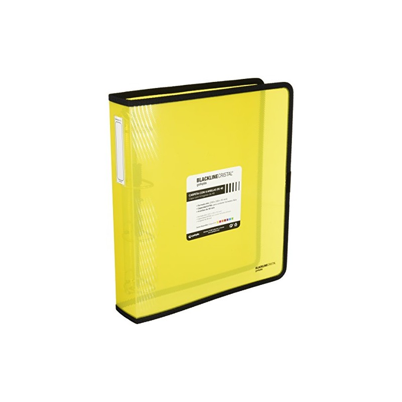 Grafoplas 30120660 – Ring Binder with Yellow A4 +