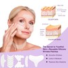 ACADA Anti Wrinkle Patches – Reusable Silicone Face Patches for