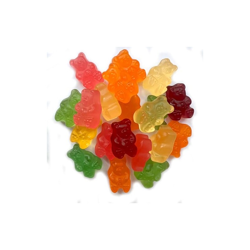 Gummy Bears Exotic Fruit Flavors Candy