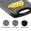 Famiry Reversible Cutting Board Set Of 3, Plastic Chopping Board