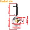 LIYYDS Carburetor compatible with Nikki 692475 695918 698305 793778 793779