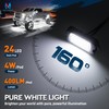 MICTUNING Q1 MAX White Rock Lights - 12 Pods Underglow