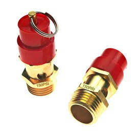 150 PSI, 150PSI Valve, Compressor Pressure Valve, 1/2" NPT, 2Pcs