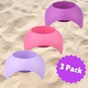 Needzo Assorted Turtleback Beach Coasters, Sand Free Cup Holders for