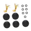 DOITOOL Replacement Knobs for Gas Stove 5pcs Stove Knob Set
