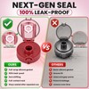AOPREL Leakproof Water Bottle 1L/650ML with Time Marker, BPA-Free Tritan