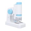 80X‑200X Kids Microscope with 12PCS Slides 2 in 1 LED