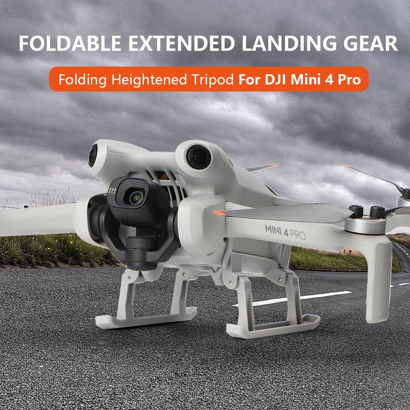 Hooshion Landing Gear for DJI Mini 4 Pro Drone –