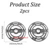 Runseaway 2Pcs Universal Light Fixture Mounting Bracket Kit, 4” Round