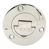 Marine Boat Deck Filler with Keyless Cap Stainless Steel Mirror