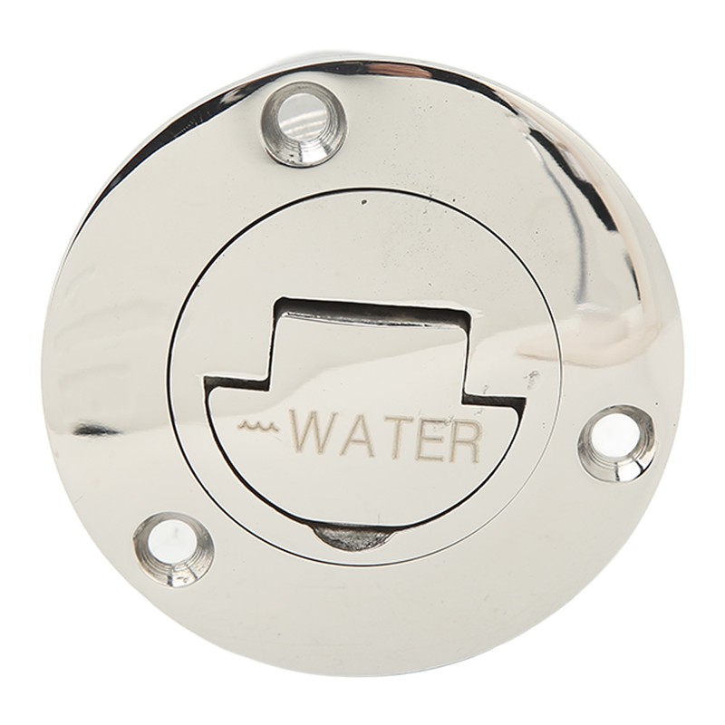 Marine Boat Deck Filler with Keyless Cap Stainless Steel Mirror