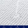 subrtex Chenille Bath Mats for Bathroom Extra Soft and Water