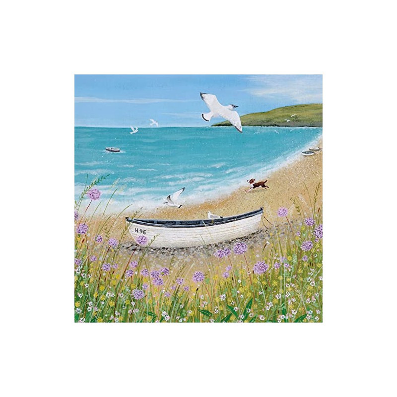 Museums & Galleries Lucy Grossmith Sunshine and Seagulls Art Greeting