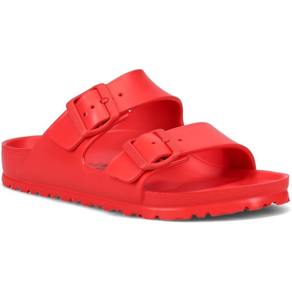 Birkenstock Unisex Arizona Essentials Slide-On Sandal, Active Red, 13-13.5 Women/11-11.5