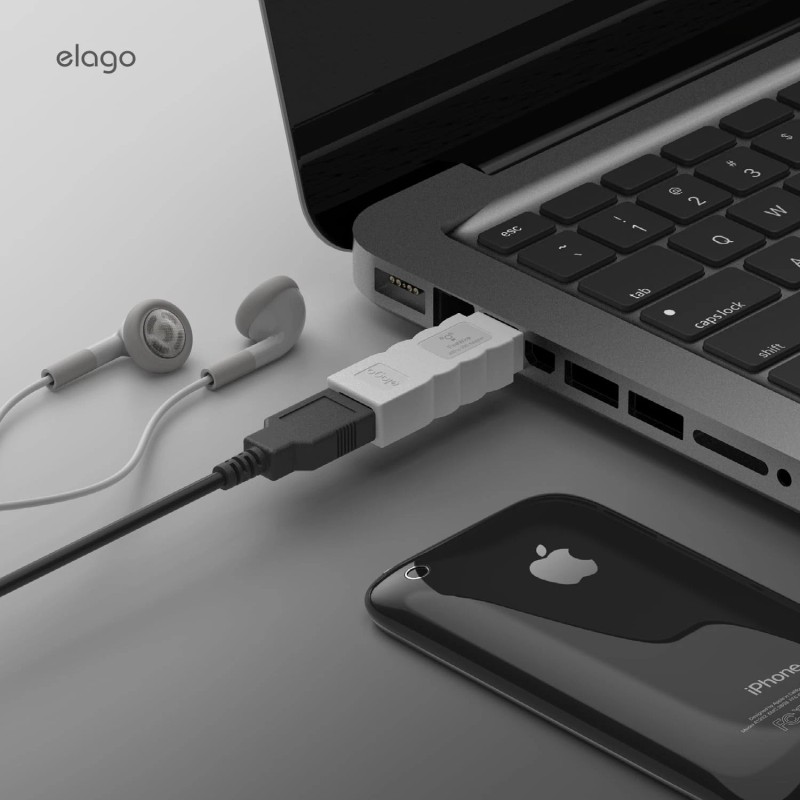 elago FireWire 400 to 800 Adapter (White) for Mac Pro,