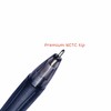 ArrowRT Retractable Ballpoint Pens, BLACK, Fine Point (0.7mm), Pack of