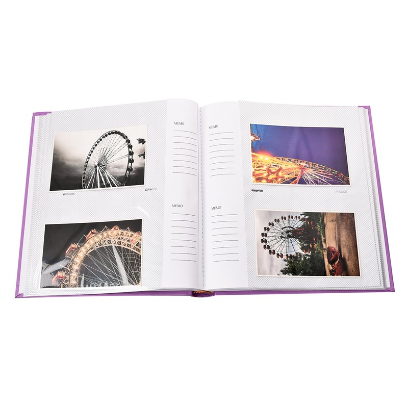 Arpan 5x7'' Slip In Memo Bookbound Photo Album for 120