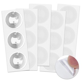 JIEYAO Pack of 60 NFC Tag Stickers, NFC Tags 215 NFC Sticker Ntag215 NFC Chip Programmable 504 Byte Chip Sticker Round NFC Sticker for All NFC-Enabled Mobile Phones and Devices