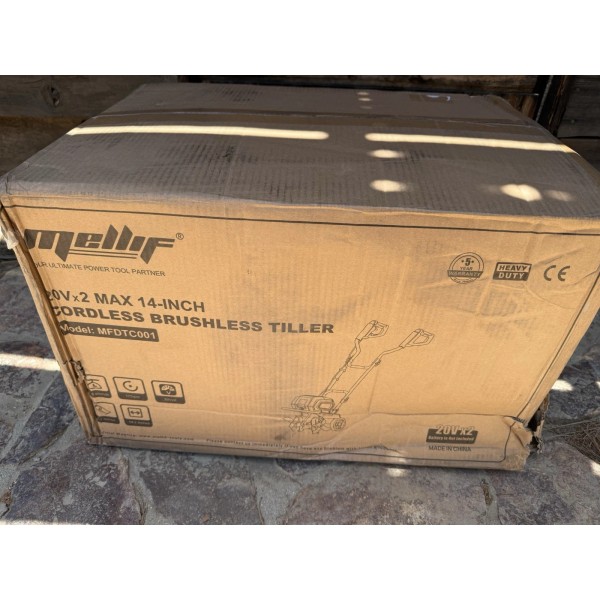 Does not apply Mellif Cordless Garden Tiller Cultivator Compatible 20v