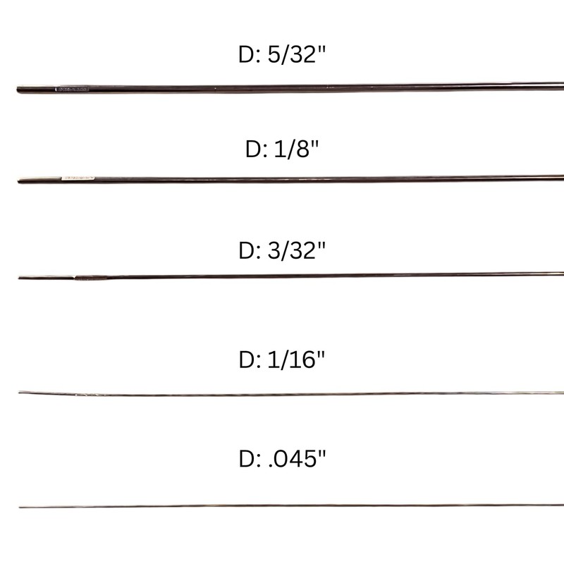 ER70s-6 Tig Rod 5 lbs 1/16-3/32-1/8 5# (1/8" 5 lbs)