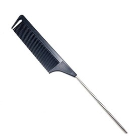 Professional Steel Rat-Tail Comb for Precise Hair Sectioning Comb 4ea