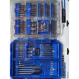 Kobalt 106-piece Drill & Screwdriver Bit Set New …