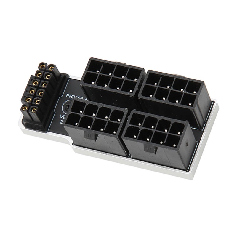 ATX 4 8P Up Angled Adapter 32P To 16P 600W