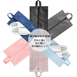 DELUXEFOX Shoe Bag, 3 Pieces, Waterproof, Dustproof, Odor Resistant, Ultra Lightweight, Shoe Case, Sports Storage Bag, Unisex, Travel, Business Trip, Sports, Shoe Storage Case, Sneakers, Convenient to