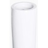 Uniquewise QI003692L.WT Tall Narrow White Fiberglass Modern Floor Hole Vase